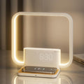 Sunrise Alarm Clock Wireless Charger Sound Machine for Bedrooms